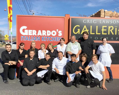 Staff of Gerardos Italian Kitchen