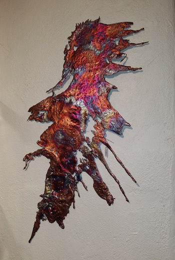 Copper art available at Inner Eye Gallery