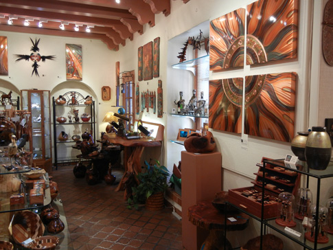 Interior of Inner Eye Gallery in Tlaquepaque