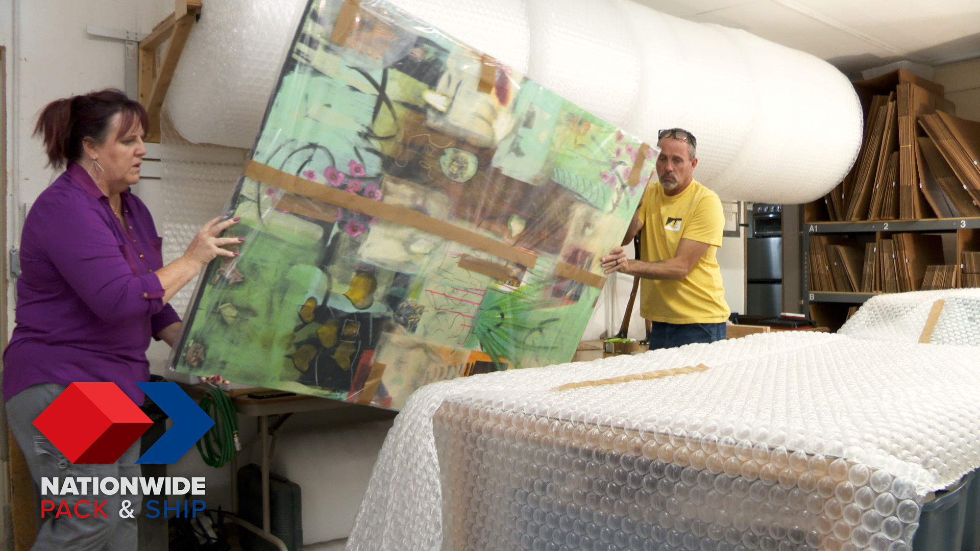 Expert art packing and shipping at Nationwide Pack and Ship in Sedona, Arizona