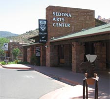 Outside view of the Sedona Arts Center