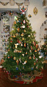 A huge variety of Christmas ornaments available year-round at Feliz Navidad