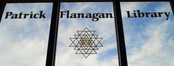Patrick Flanagan Library logo