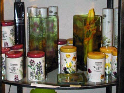 Display of candles at Red Rock Candle & Gift