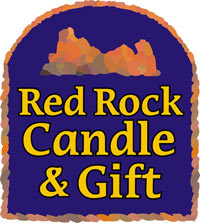 Red Rock Candle & Gift logo