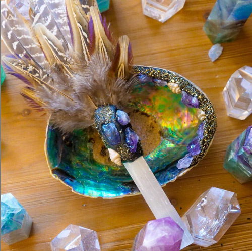 Crystal wand at Sacred Elements of Sedona