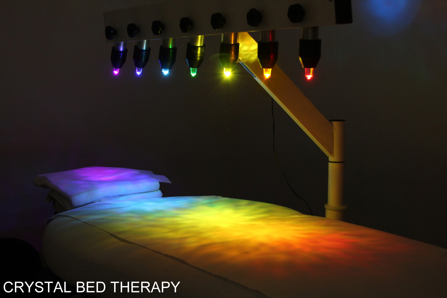 Crystal bed therapy at Sacred Elements of Sedona