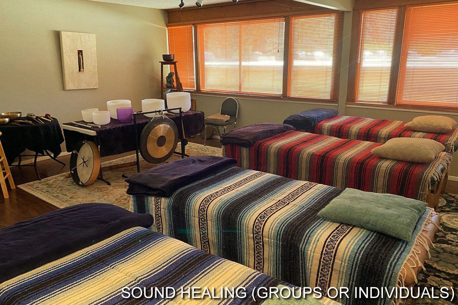 Sound therapy at Sacred Elements of Sedona