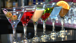 Martinis at Szechuan in Sedona